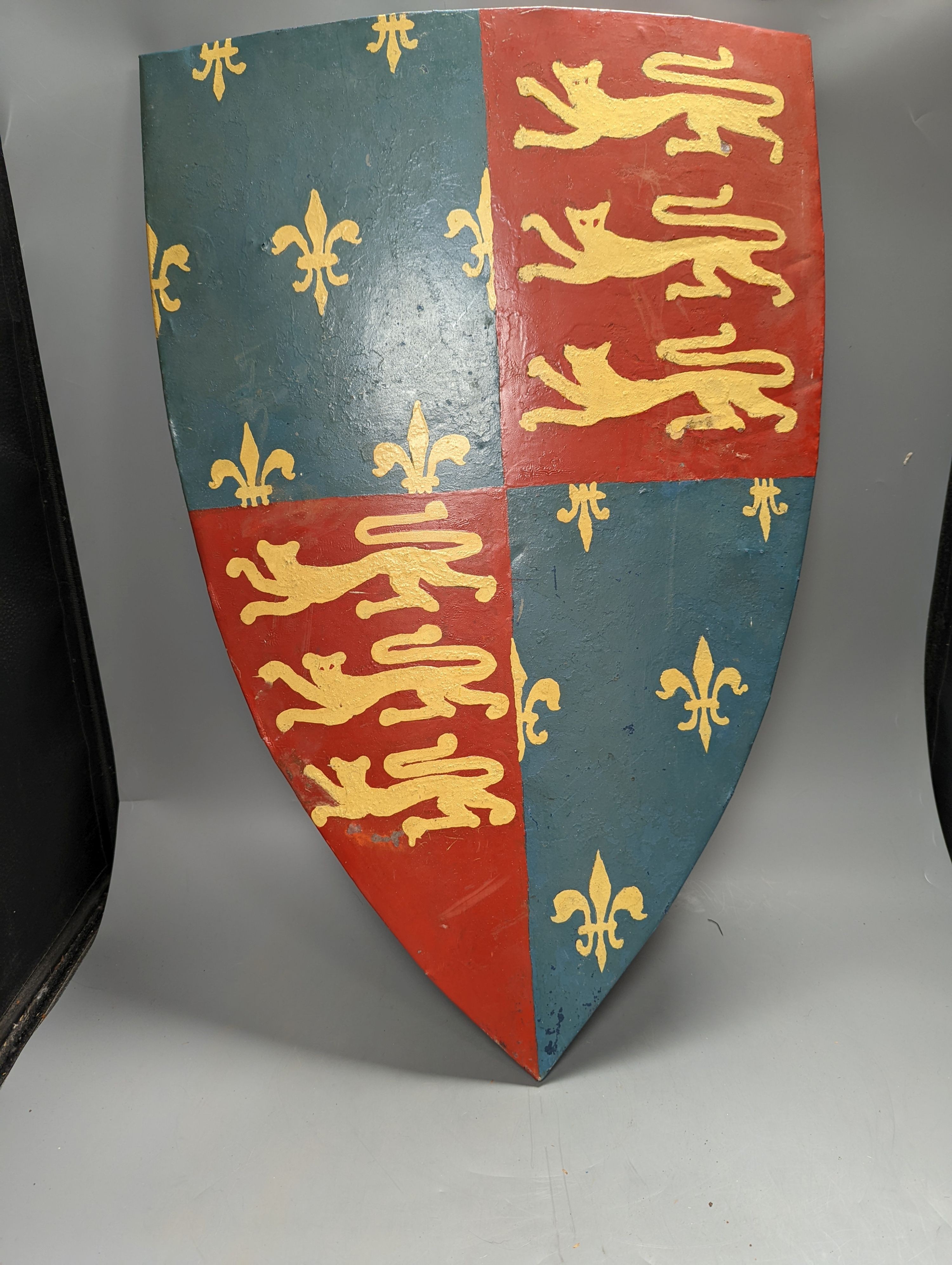 A collection of heraldic shields